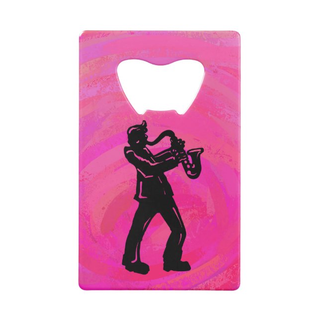 New York Boogie Nights Saxophone Hot Pink (Back)