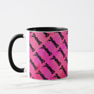 New York Boogie Nights Trumpet Hot pink Mug