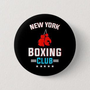 New York Boxing Club - Cool Boxing Tees 6 Cm Round Badge
