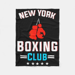 New York Boxing Club - Cool Boxing Tees  Fleece Blanket