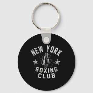 New York Boxing Club - Vintage Distressed Boxer Key Ring