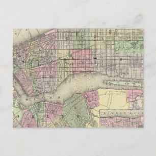 New York, Brooklyn 2 Postcard