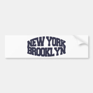 New York Brooklyn Bumper Sticker