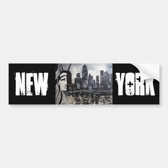 New York Bumper Sticker (Front)