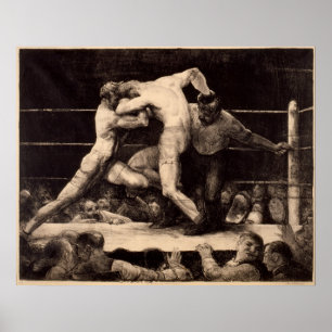 New York by George Bellows (1911) Poster