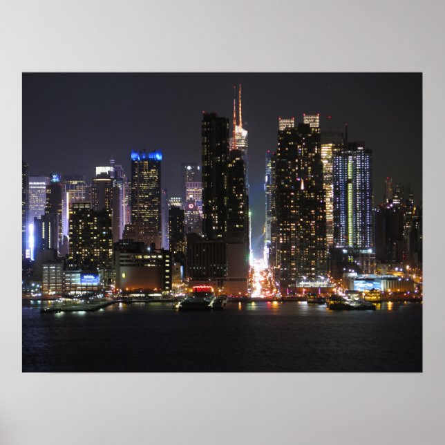New York by night Poster (Front)