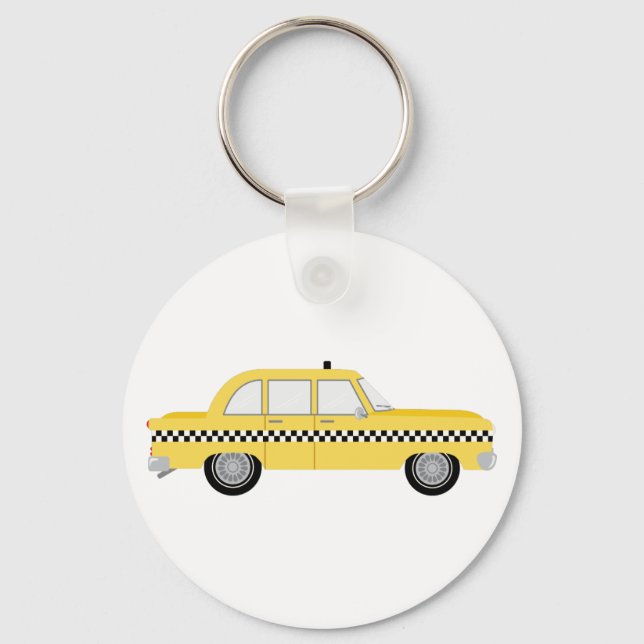 New York Cab Key Ring (Front)