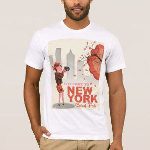 New York Central Park Vintage travel poster T-Shirt