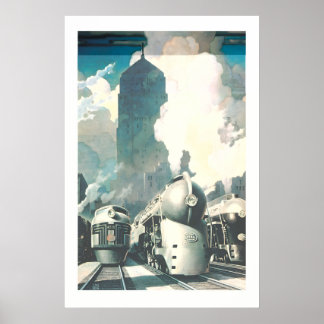 New York Central System  Classic Collection Art Poster