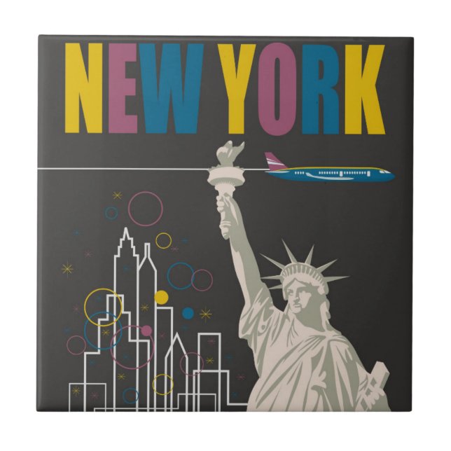 New York Ceramic Tile (Front)