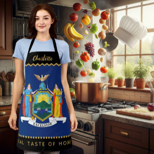 New York Chefs Apron, USA, New York Flag Apron
