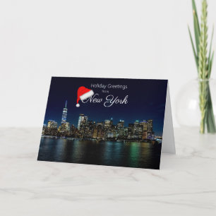 New York Christmas Card Holiday Greeting