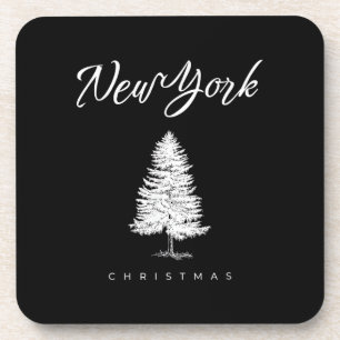 New York Christmas Coaster