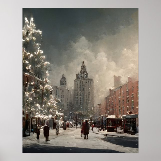 New York Christmas  Poster (Front)