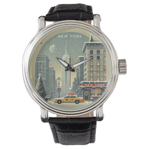 New York Christmas Statue of Liberty Holiday Watch