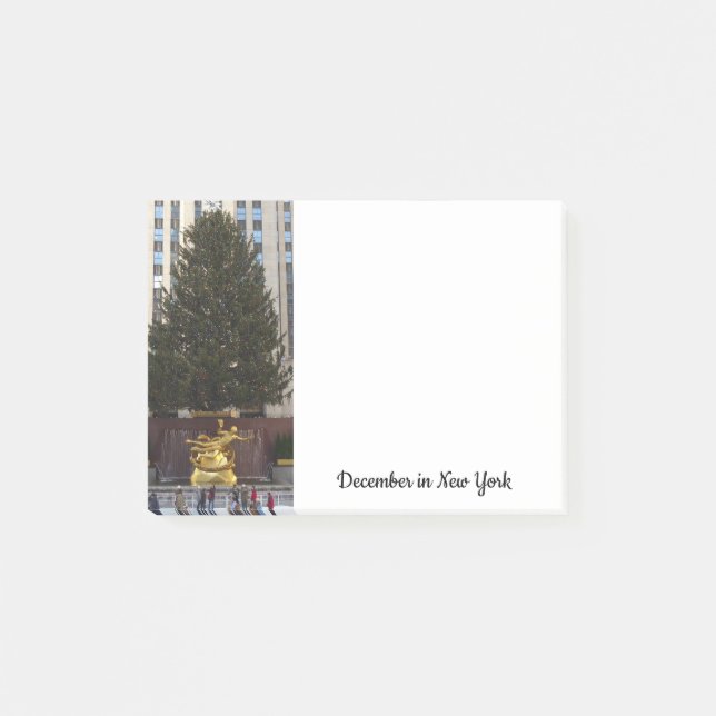 New York Christmas Tree Post-It® Notes (Front)