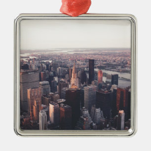New York Chrysler Building NYC Metal Ornament