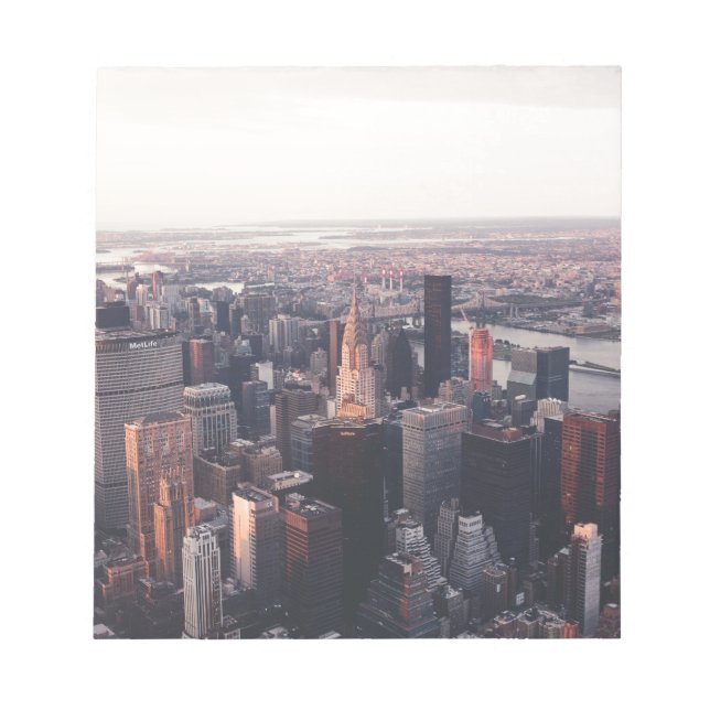 New York Chrysler Building NYC Notepad (Front)