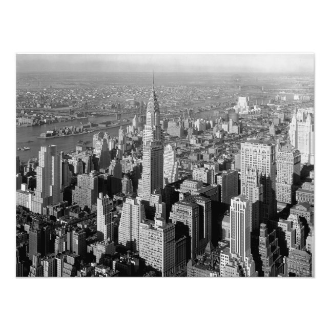 New York City, 1932 VINTAGE PHOTO PRINT (Front)