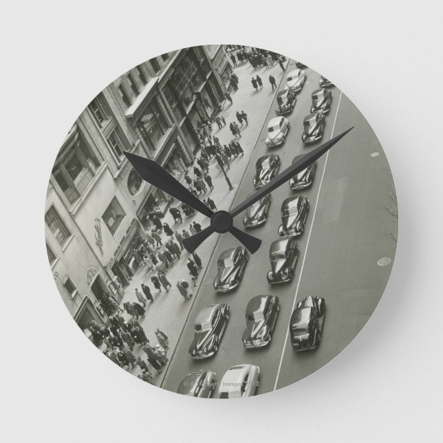 New York City 2 Round Clock (Front)