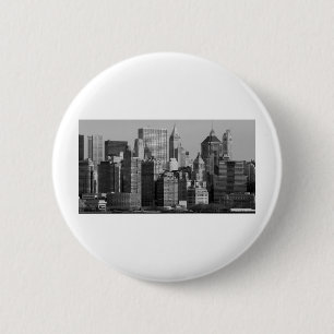 New York City 6 Cm Round Badge