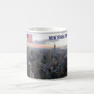New York City - Aerial View - USA - Coffee Mug