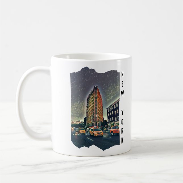 New York City Aesthetic Photo Art   Coffee Mug (Left)