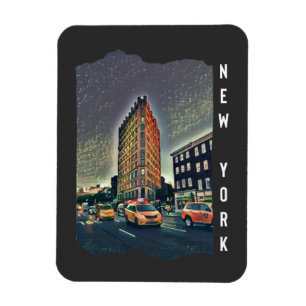 New York City Aesthetic Photo Art      Magnet