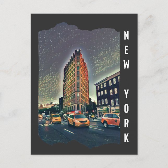 New York City Aesthetic Photo Art      Postcard (Front)