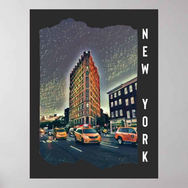 New York City Aesthetic Photo Art       Poster (Front)