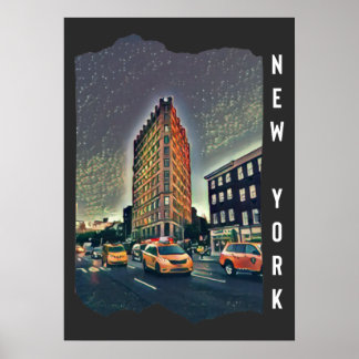 New York City Aesthetic Photo Art Poster
