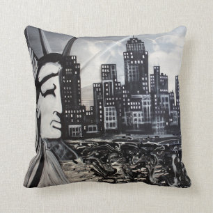 New York City American MoJo Pillow