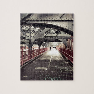 New York City Architecture - Williamsburg Bridge Jigsaw Puzzle