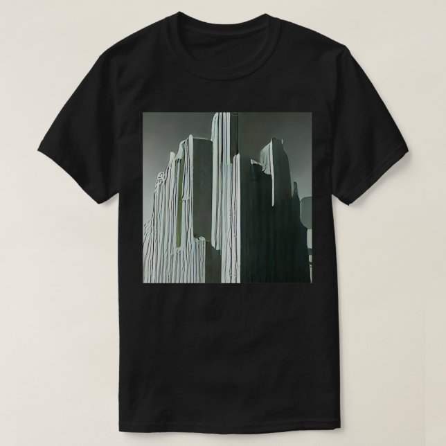 New York City art deco dystopian 13 T-Shirt (Design Front)