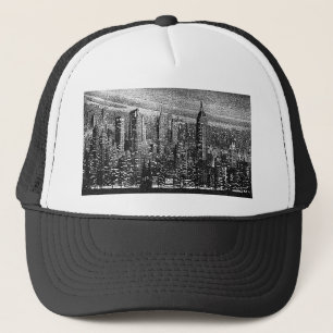 New York City Artwork Trucker Hat