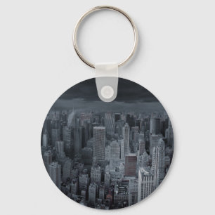 New York City at Night Key Ring