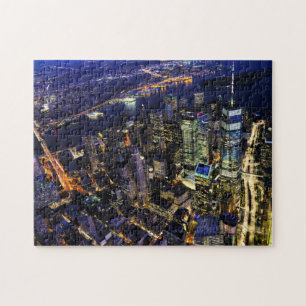 New York City Big Apple Night Creative Jigsaw Puzzle