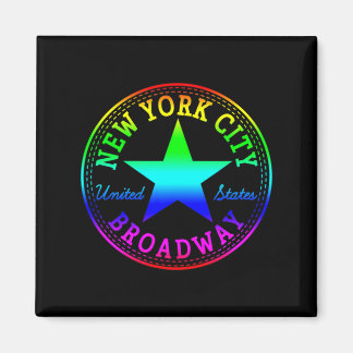 New York City Broadway Theater Nyc United States U Magnet