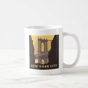 New York City   Brooklyn Bridge Coffee Mug