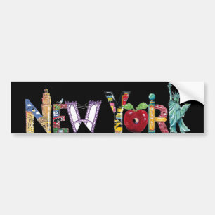 New York city Bumper Sticker