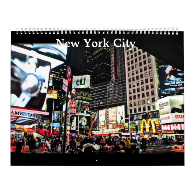 New York City Calendar (Cover)