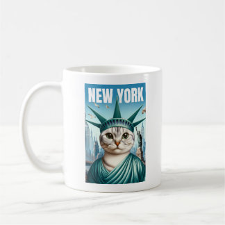 New York City Cat Statue of Liberty Mug – Cute NYC