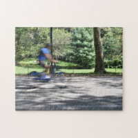 New York City Central Park Cyclist Photography NYC