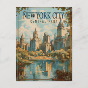 New York City   Central Park Postcard