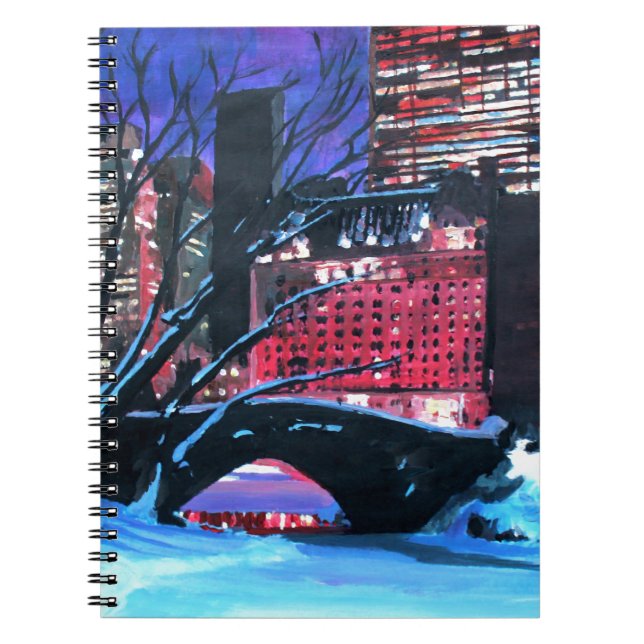 New York City - Central Park Winter Notebook (Front)