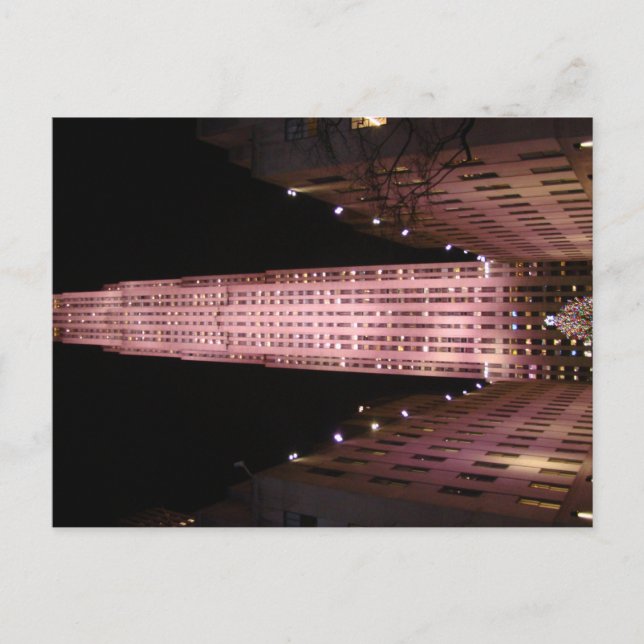 New York City Christmas  Postcard (Front)