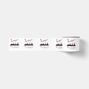 New York City Christmas Trip, Merry Christmas New Grosgrain Ribbon