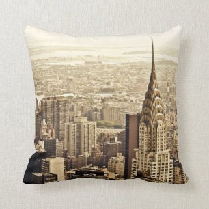 New York City - Chrysler Building Cushion