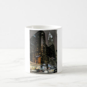 New York City Chrysler Building Night Skyline Urba Coffee Mug