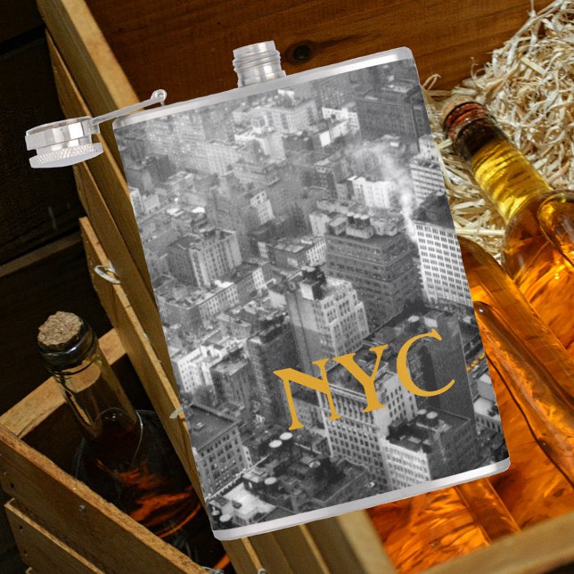 New York City circa 1979 NYC Photographic Hip Flask (Creator Uploaded)